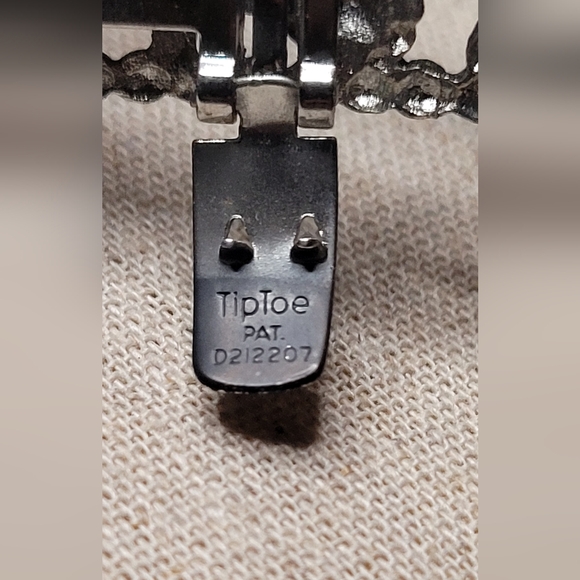 Vintage Shoe Clips TipToe - Picture 7 of 7